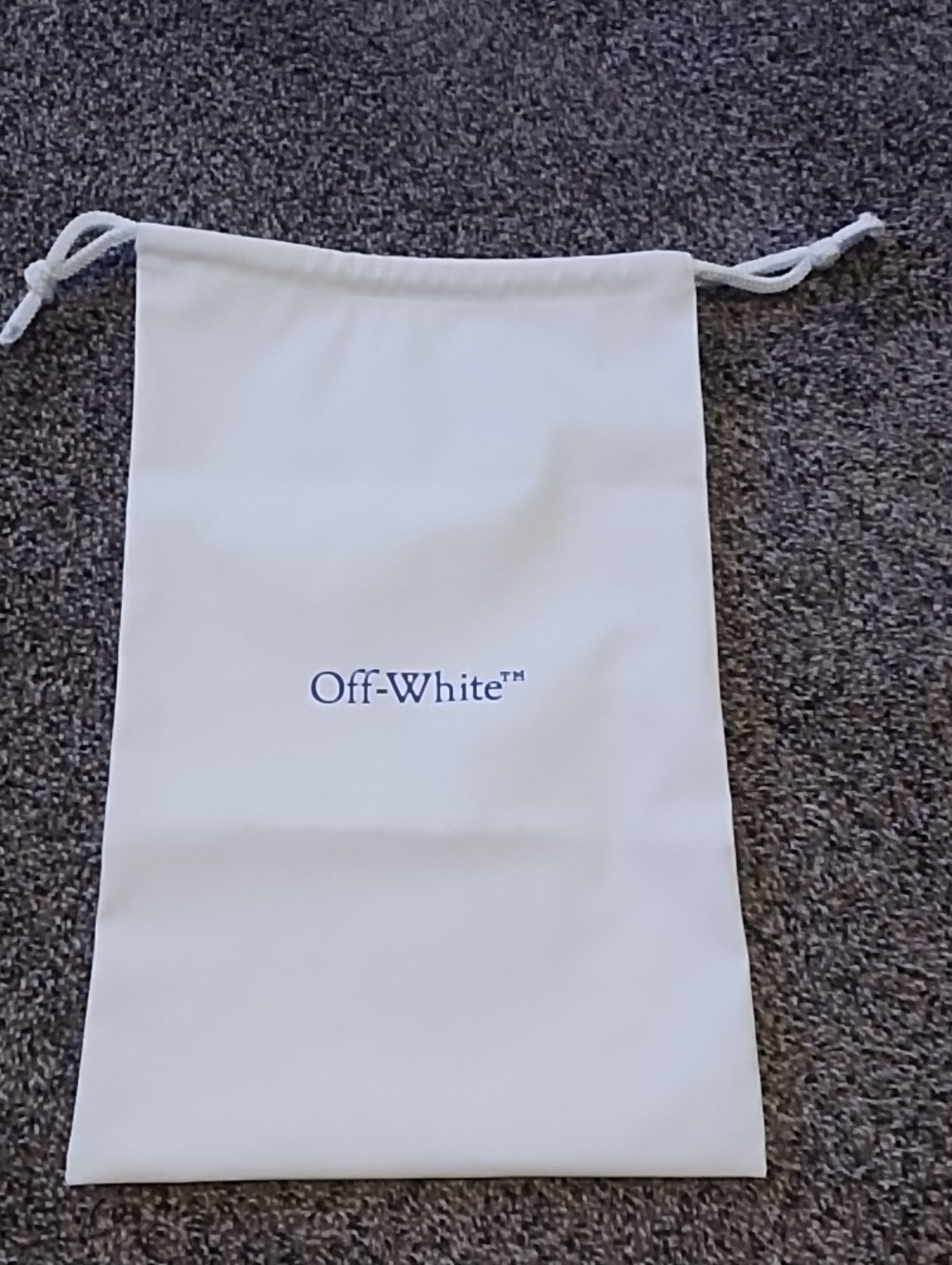Off-White White Drawstring Dust Bag